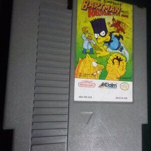 the simpsons bartman meets radioactive man nes
